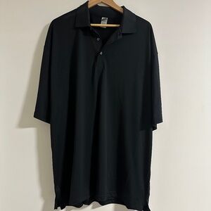 Gildan Performance Men’s 3XL Short Sleeve Polo Style Shirt Black
